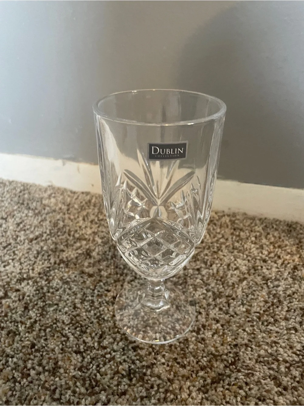 Dublin Collection by Godinger-Shannon Clear Iced Beverage Glasses - Set of 8